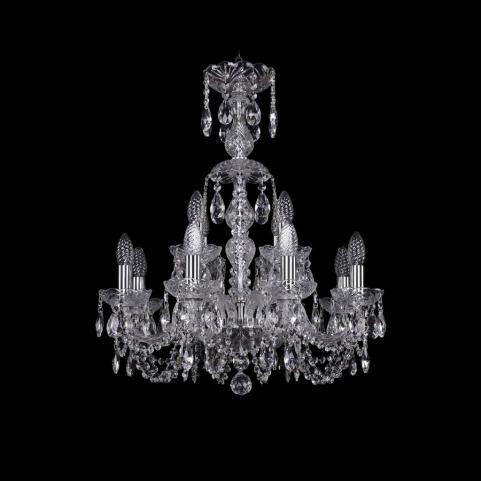 Bohemia Ivele Crystal Люстра Bohemia 1402/6+3/195/XL-64 Ni