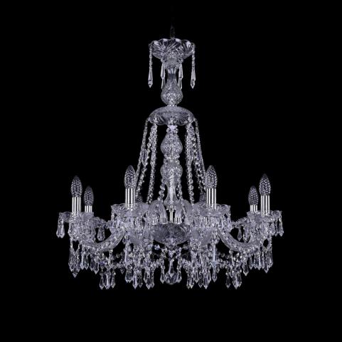 Bohemia Ivele Crystal Люстра Bohemia 1403/8/240/XL-75 Ni