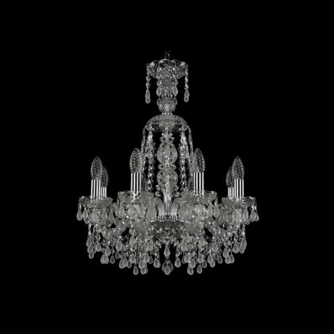 Bohemia Ivele Crystal Люстра Bohemia 1410/8/160/XL-60 Ni V0300