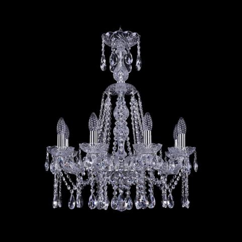 Bohemia Ivele Crystal Люстра Bohemia 1413/8/200/XL-66 Ni
