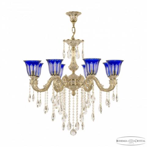 Люстра Bohemia Ivele Crystal  71101/8/250 B GW P2 U Clear-Blue/H-1H