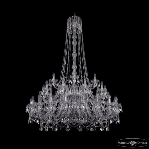 Люстра Bohemia Ivele Crystal 1411/20+10+5/460/h-175/2d Ni