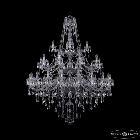 Люстра Bohemia Ivele Crystal 1415/20+10+5/530/3d Ni