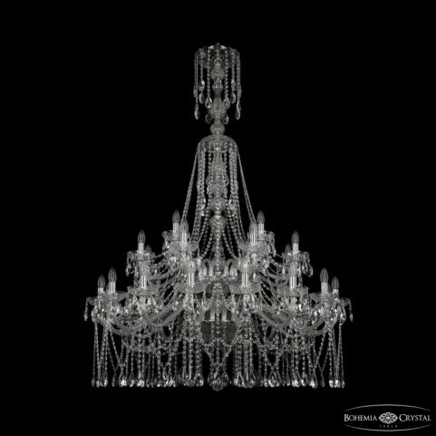 Люстра Bohemia Ivele Crystal 1413/16+8+4/400/XL-163/2d Ni