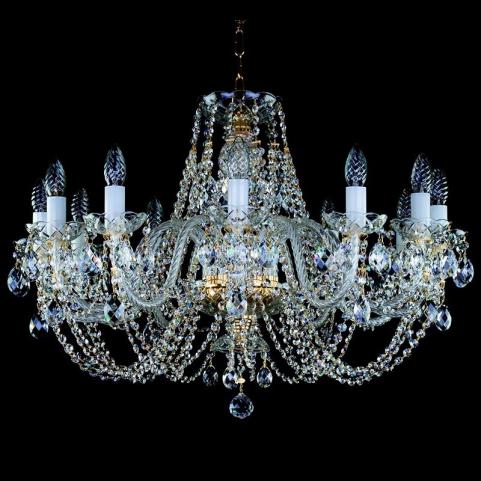 Люстра Art Glass ANDULA XII. ARM 280 FULL CUT WHITE CE