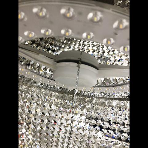 Люстра Bohemia Ivele Crystal 3000-6000 K 19321/55IV/LED-DIM Ni