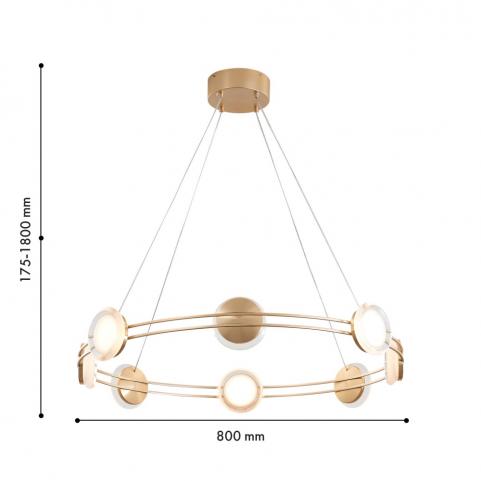 Подвесной светильник Favourite Yo-yo 4334-8P