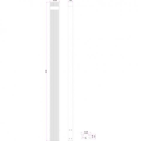 Уличный фонарь Arte Lamp Arneb  A2140PA-1BR