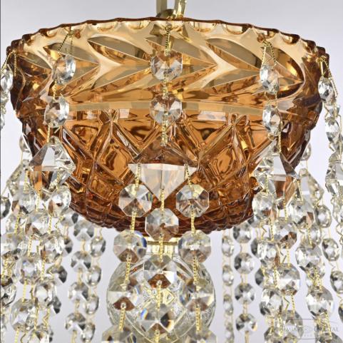 Люстра Bohemia Ivele Crystal 5413/12/300 G Amber/M-1F K721