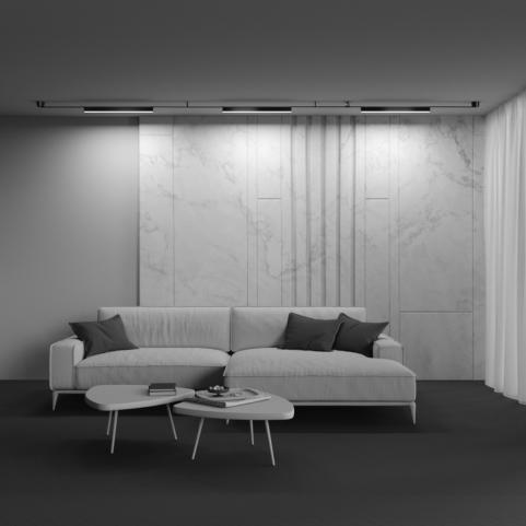 Трековый светильник Maytoni Basis 3000K TR129B-24W3K-B