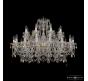 Люстра Bohemia Ivele Crystal 1411/16+8/360 G R801