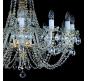 Люстра Art Glass ANDULA XII. ARM 280 FULL CUT WHITE CE