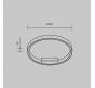 Потолочный светильник Maytoni  Rim MOD058CL-L25WK